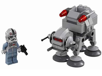 LEGO Set-AT-AT Microfighter-Star Wars / Star Wars Microfighters Series 2 / Star Wars Episode 4/5/6-75075-1-Creative Brick Builders